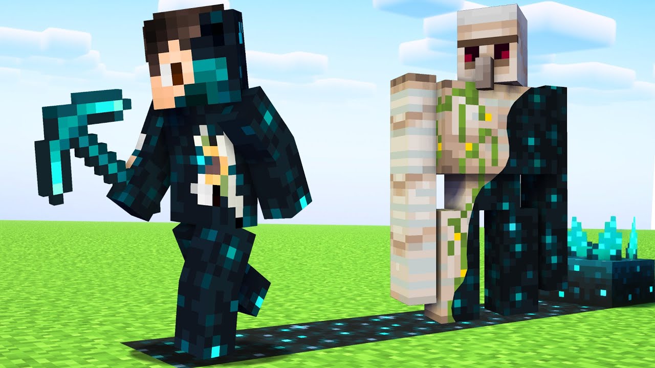 Minecraft, но всё превращается в Sculk