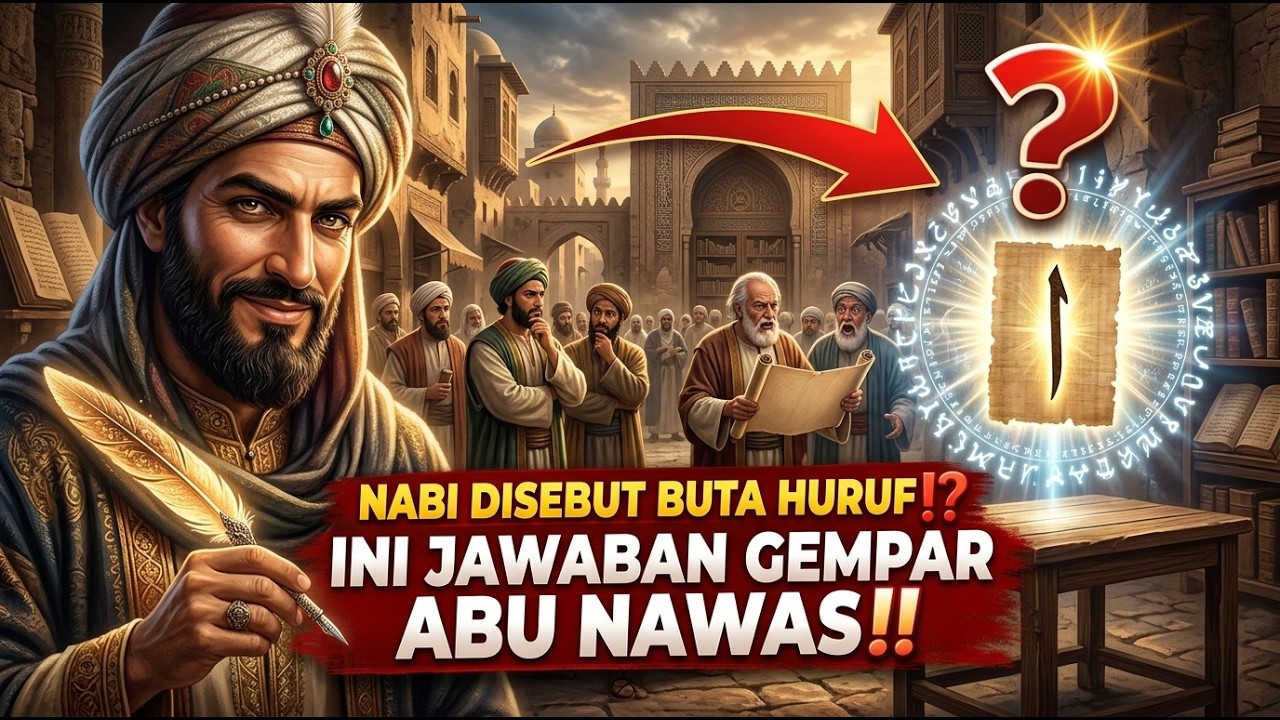 Nabi Disebut Buta Huruf‼️ Inilah Jawaban Tak Terduga Abu Nawas yang Mengubah Cara Pandang Dunia‼️