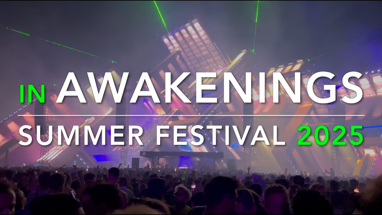 In Awakenings Summer Festival 2025 - 4K – The Ultimate Techno Weekend