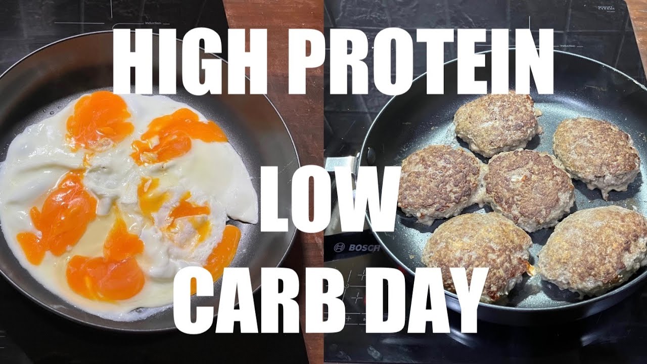 What I Eat: High Protein Low Carb Meal Plan for Muscle Growth
