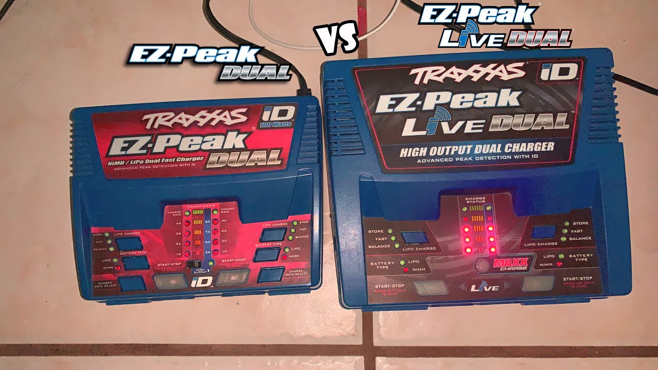Comparación Traxxas EZ-Peak Dual Vs Traxxas EZ-Peak Dual Live (Español)