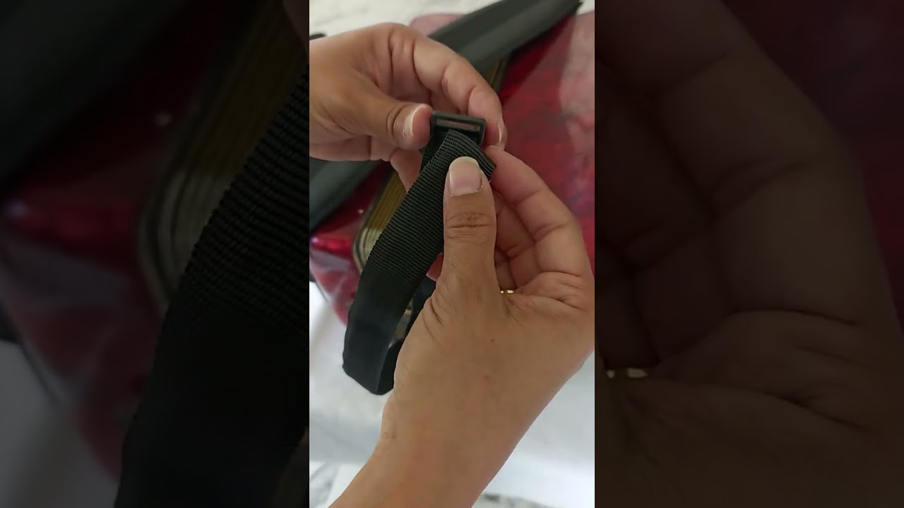 Tutorial de instalación correas de hombros para acordeón