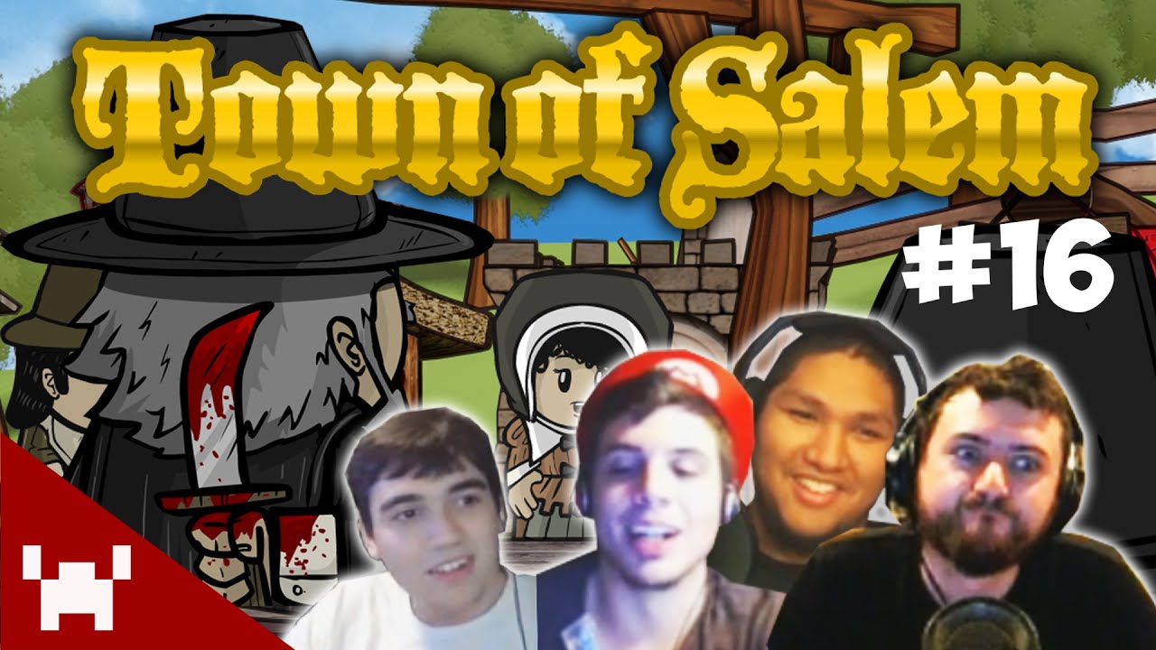 SCREW SHADOW! (Town of Salem QUAD FACECAM w/ The Derp Crew Ep. 16)