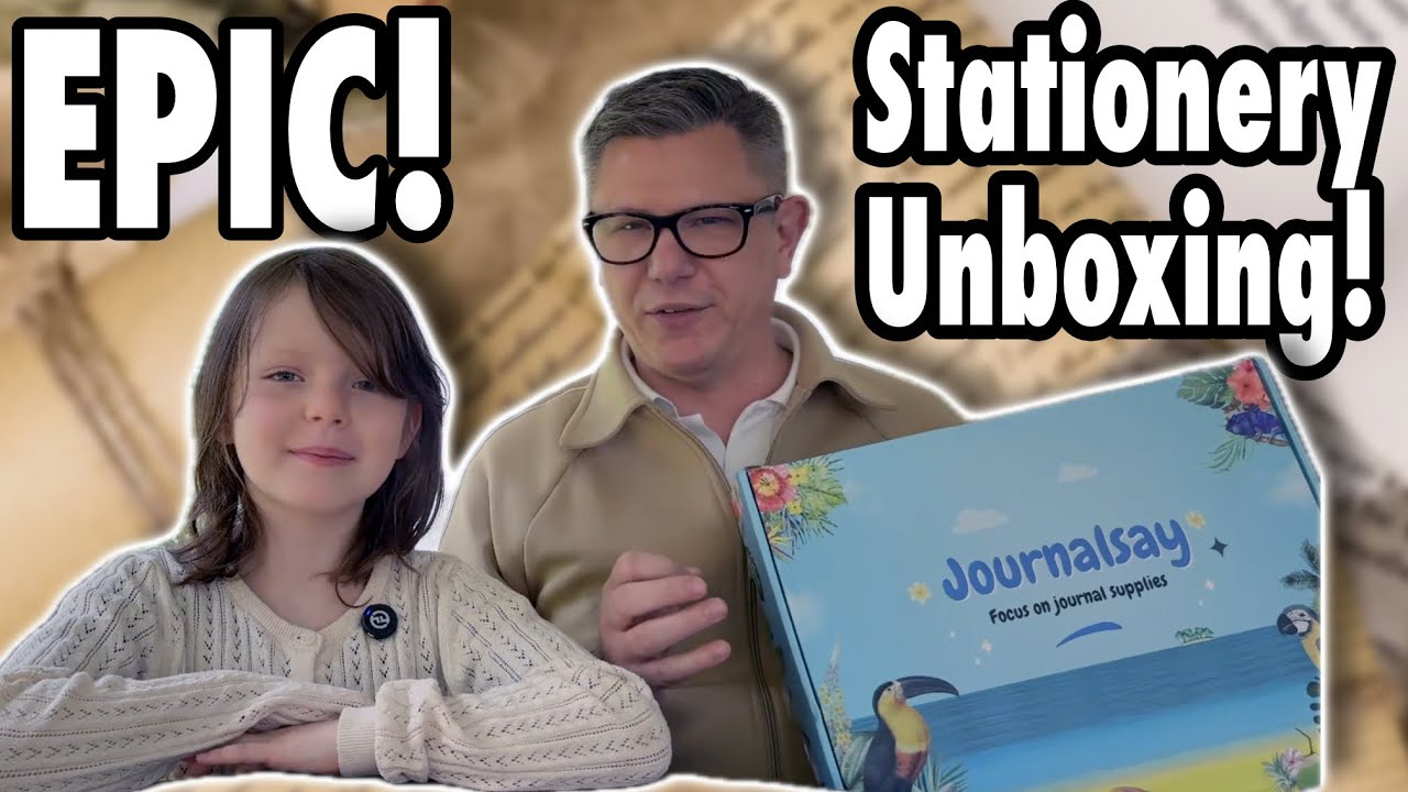 Epic Stationery Haul with Imogen! A Box from Journalsay!