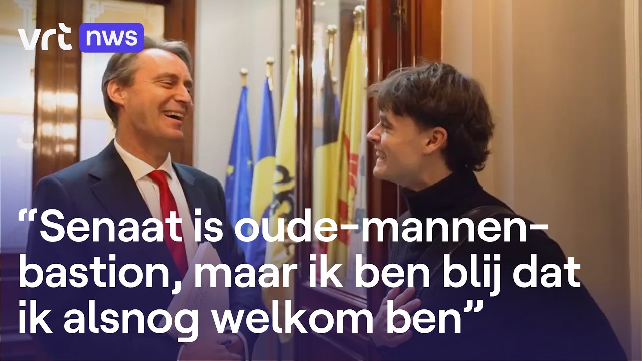 In het spoor van Mauro Michielsen (21): zo verliep de eerst dag van de jongste Senator van het land
