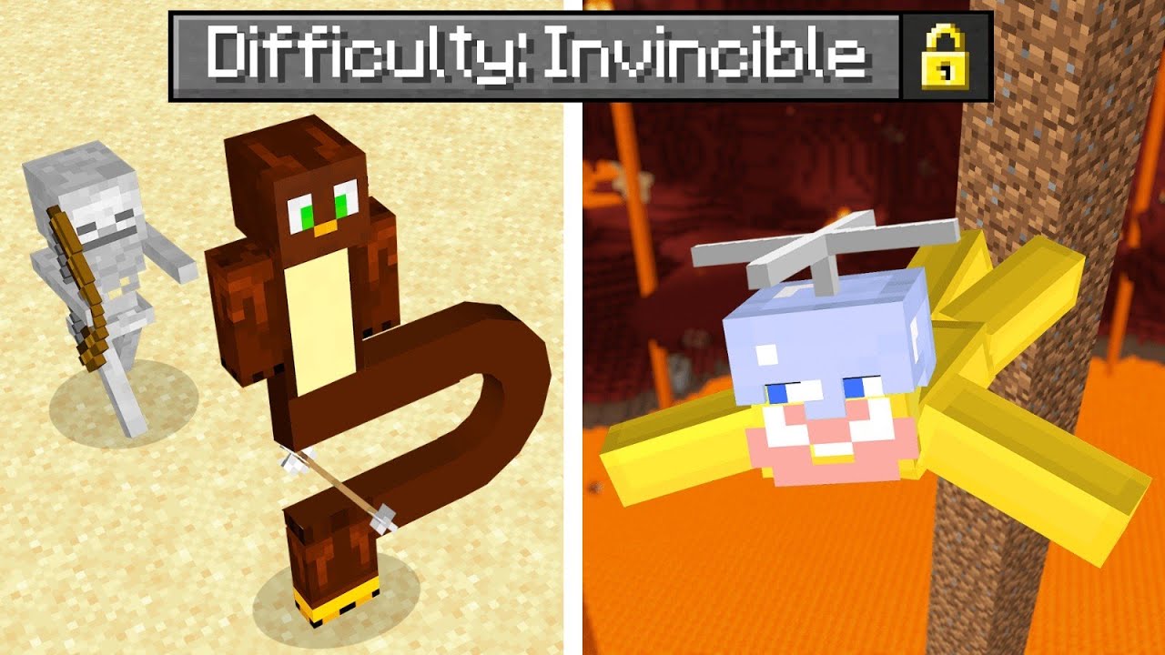 We Attempted to Beat Invincible Minecraft..
