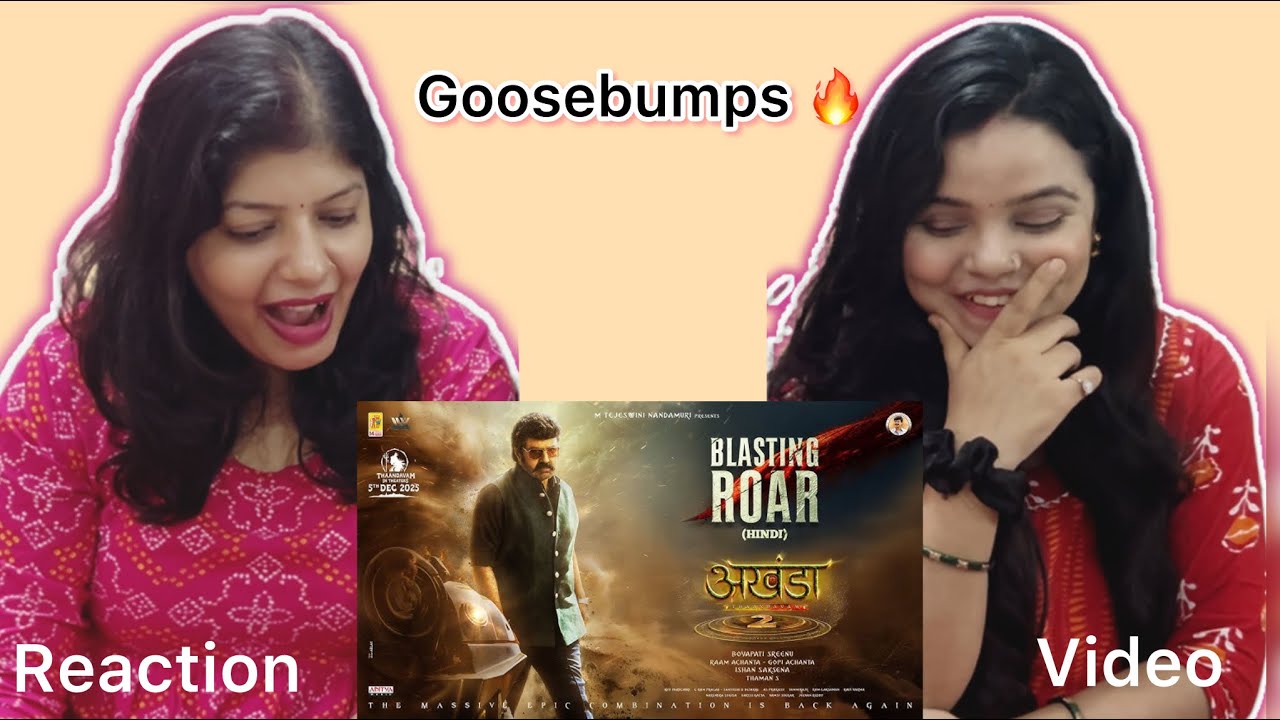 Akhanda 2 Thaandavam Blasting Roar Teaser | Hindi | NKB | Boyapati Sreenu | Thaman S | Vibe Check