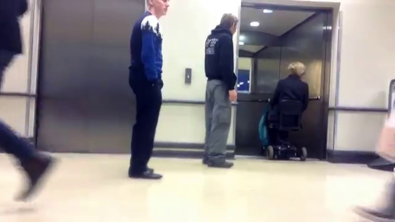 Annoying tesco elevator
