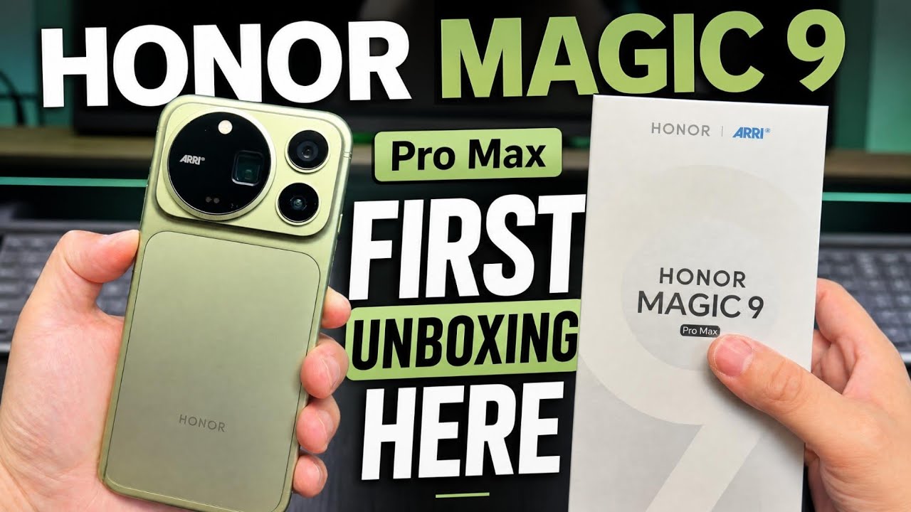 РАСПАКОВКА HONOR Magic 9 Pro Max 🔥 Этот телефон ПРОСТО БОМБА!