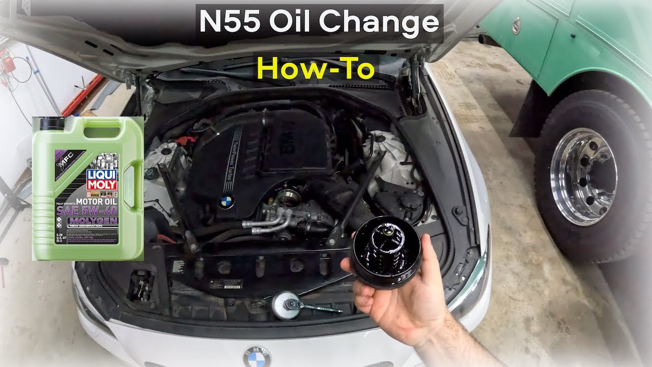 Инструкция по замене масла в BMW F10 535i