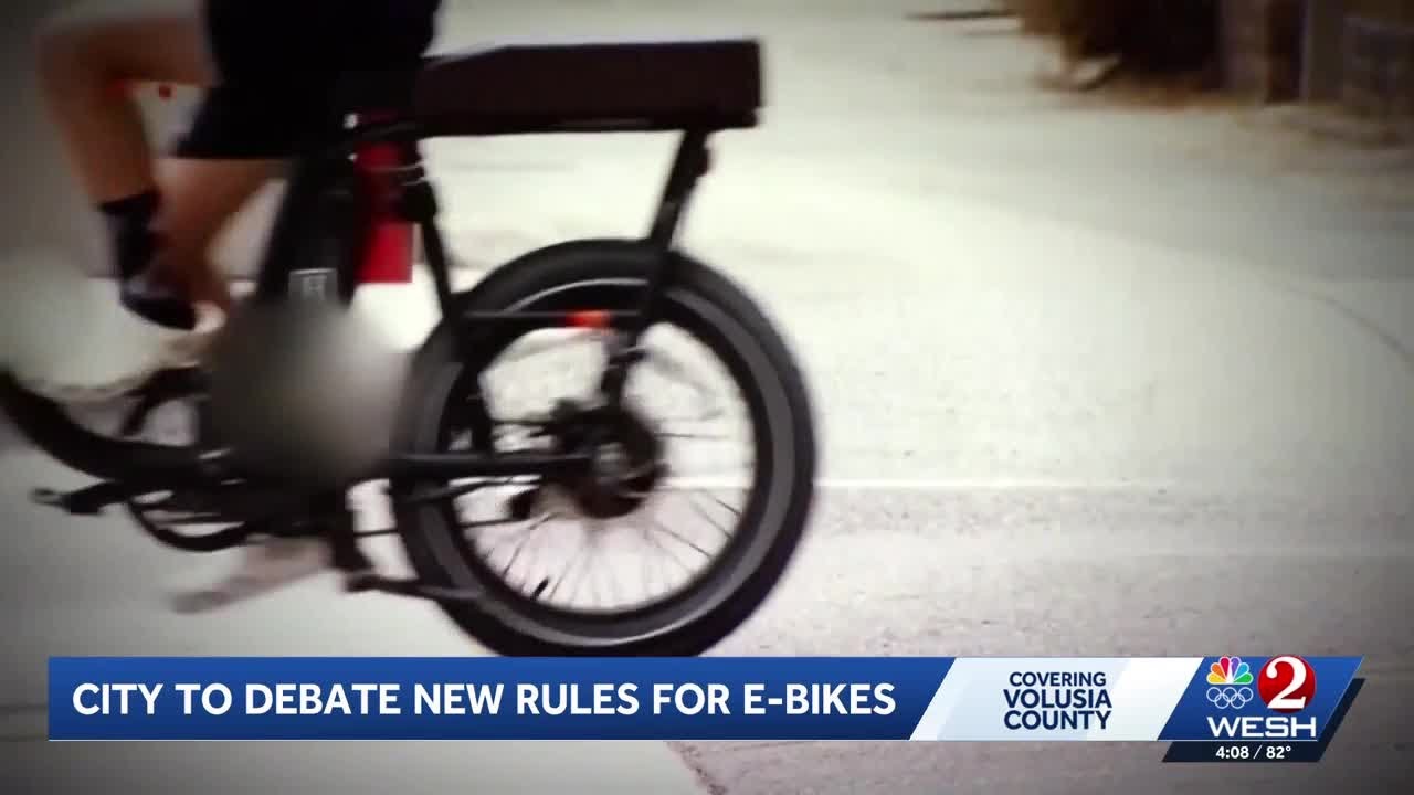 Another Florida city tackles new rules for e-bikes
