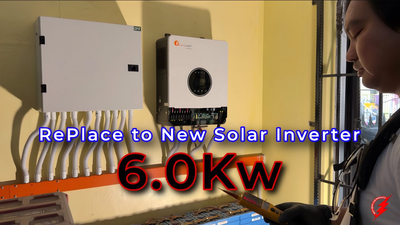 MBE Solar : RePlace to New Solar Inverter 6.0Kw