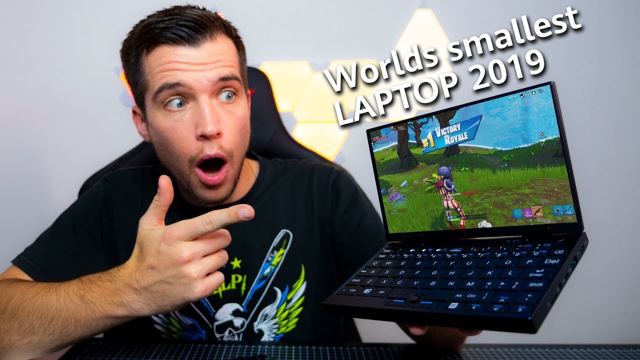 The World's Smallest Convertible Laptop 2019! - Peakago Mini PC!