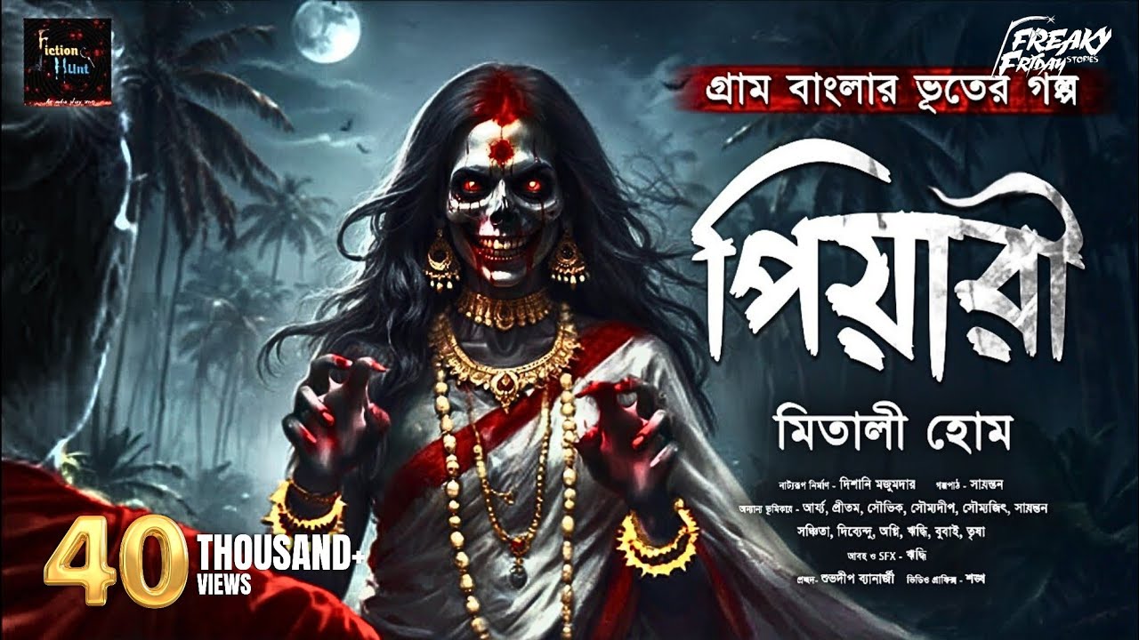 পিয়ারী | ভয়ঙ্কর ভয়ের গল্প !! | Fiction Hunt | গ্রাম বাংলার ভূতের গল্প | #sundaysuspense