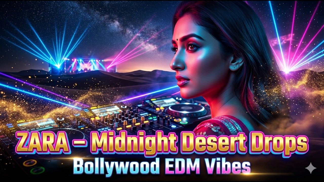 ZARA &ndash; Midnight Desert Drops 🌙🔥 Bollywood EDM Vibes | Indian EDM Night Mix 2026