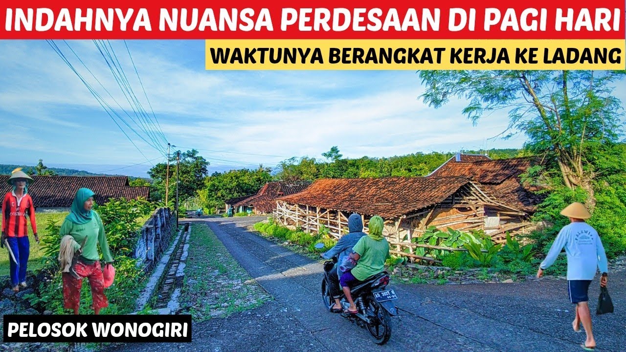 Suasana Perdesaan di Pinggiran Wonogiri ‼️