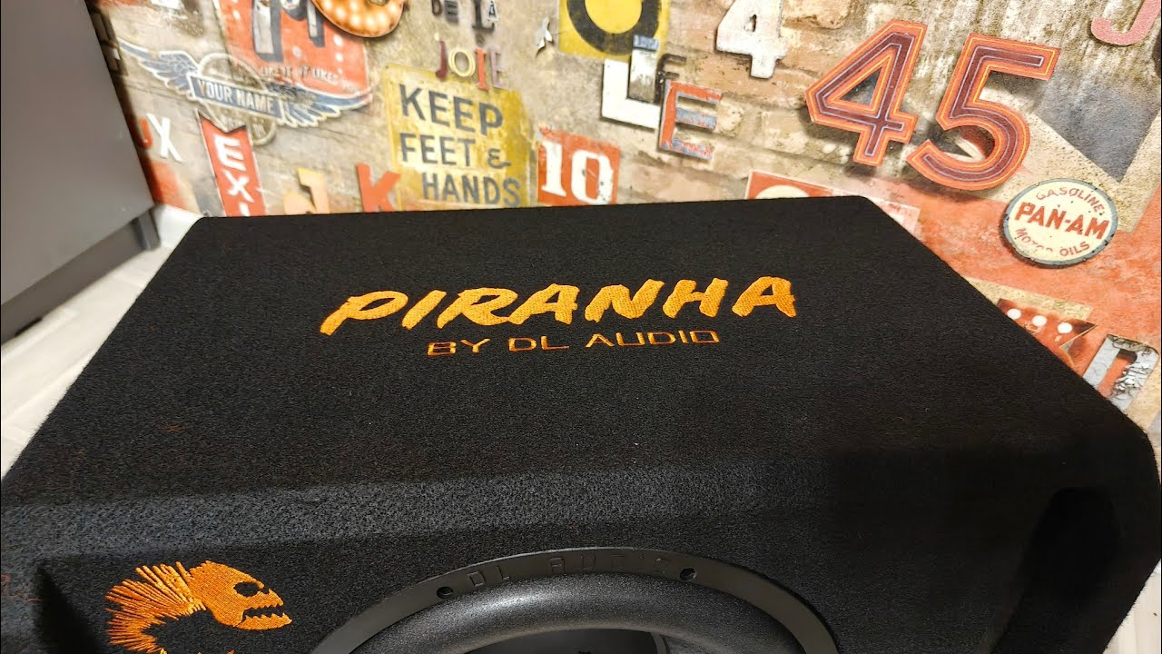Dl audio Piranha 12A Black 2.1 V.2 12V/220V
