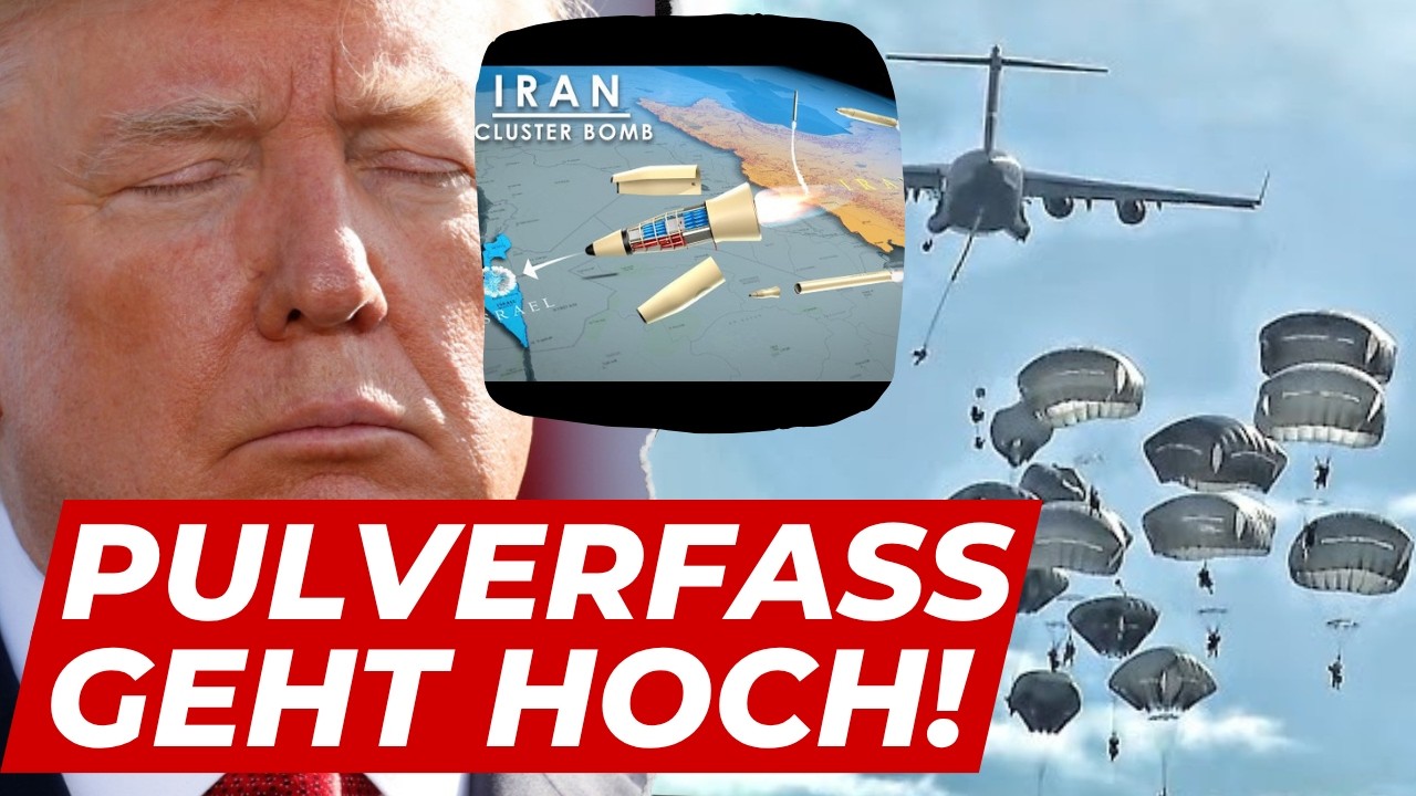 Iran setzt Streumunition ein - Trump schickt Fallschirmj&auml;ger! Und liefert Bullshitroulette