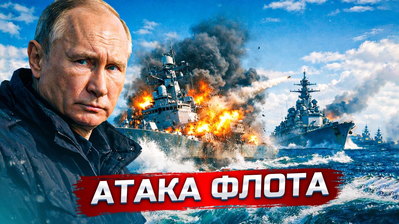 Россия атакует флот Европы для защиты своих кораблей | Зеленский против Беларуси | Переговоры