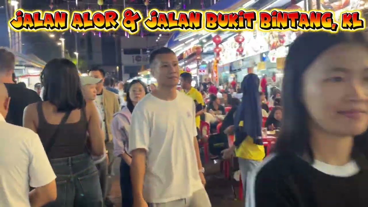 Jalan Alor & Jalan Bukit Bintang, Kuala Lumpur | Vlog Tour