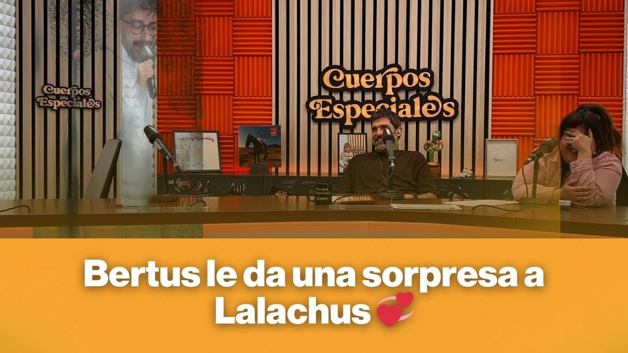 Bertus le da una sorpresa a Lalachus 💞