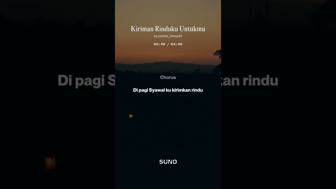 Kiriman Rinduku Untukmu by yusniez_kimey45 @Studio45DG