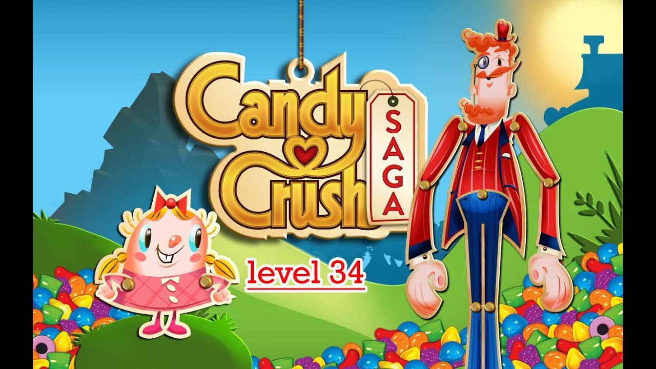 candy crush saga level 34