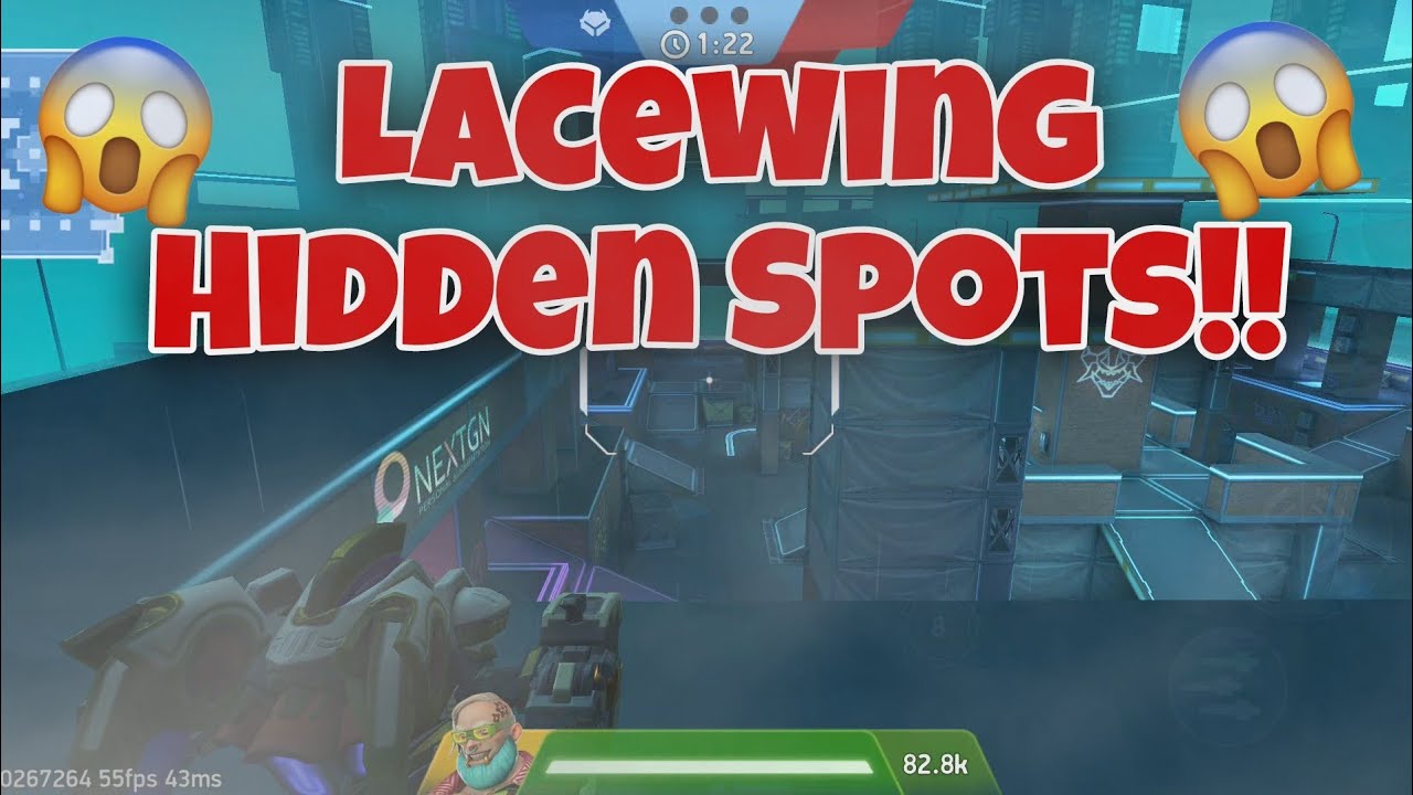 Lacewing Hidden Spots 😱 | Mech Arena Gameplay | Mech Arena Lacewing |