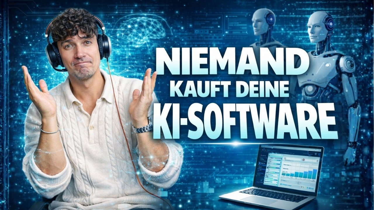 Warum keiner deine KI-Sofware kauft - und wie du es löst!