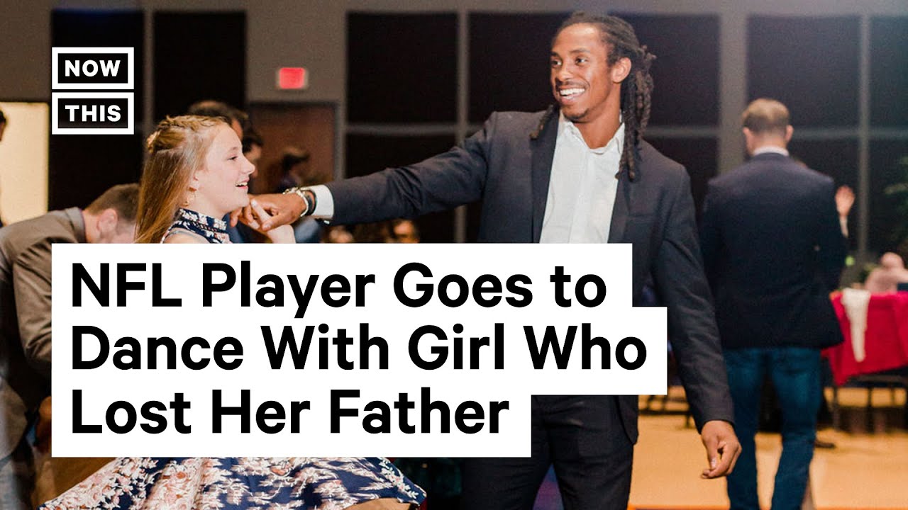 NFL Player Anthony Harris Steps in for Daddy-Daughter Dance