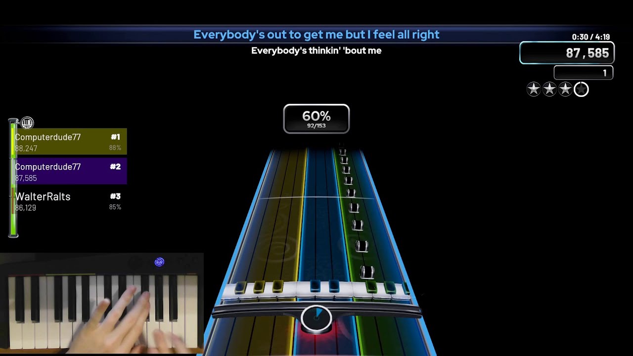 [YARG] Stress Pro Keys 94% -21