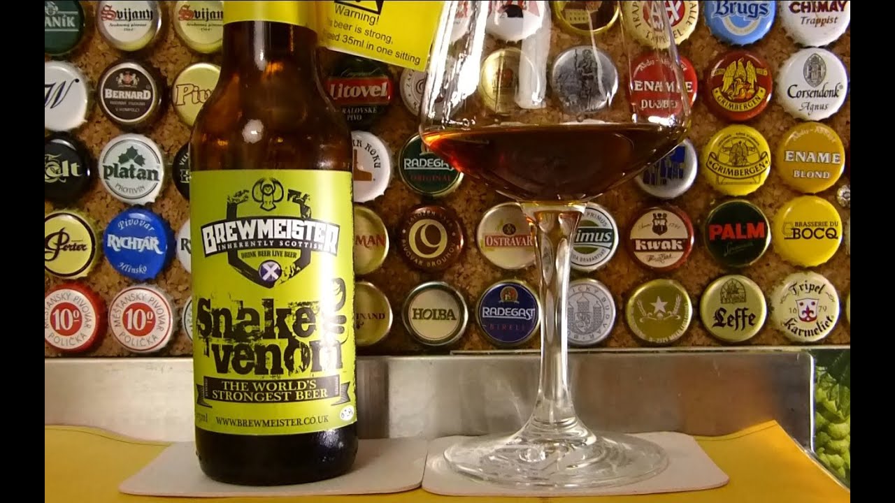 Snake Venom 67,5% alk. - najmocniejsze piwo świata?