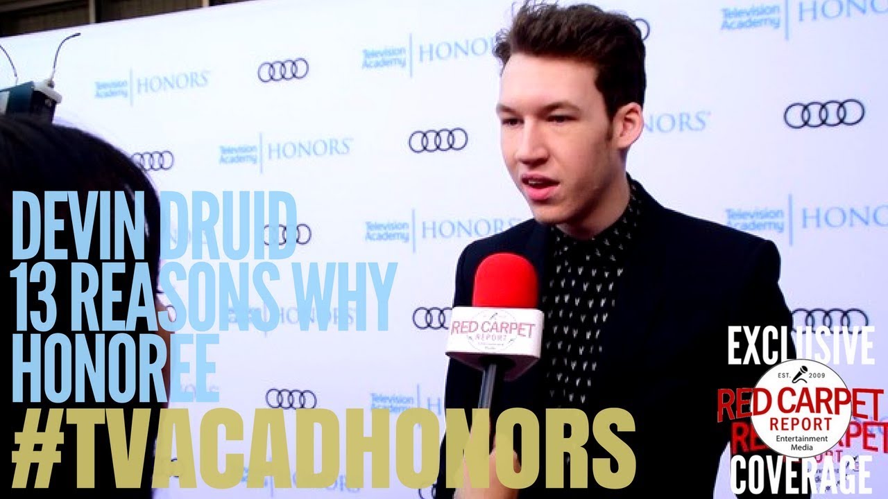 Devin Druid, 13 Reasons Why interviewed at the 11th Annual Television Academy Honors #TVAcadHonors