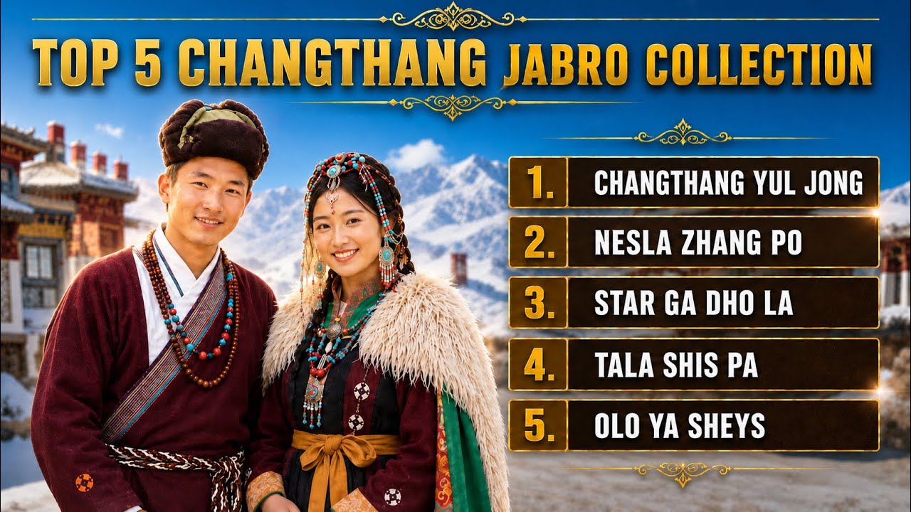 TOP 5 LADAKH JABRO COLLECTION | Travel Music | Culture of Ladakh 🔖