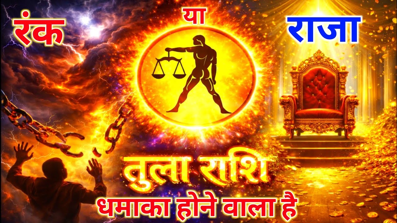 तुला राशि वालों, या तो सब खत्म… या फिर ताज आपका! रंक से राजा बनोगे बड़ा धमाका होगा/tula rashi