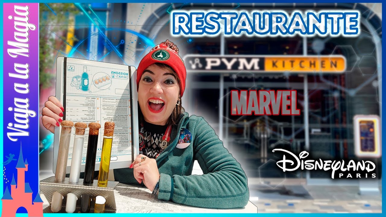 Restaurante PYM Kitchen MARVEL🧪🥨 AVENGERS CAMPUS Disneyland Paris ¡EXPERIENCIA gastronómica UNICA!😲