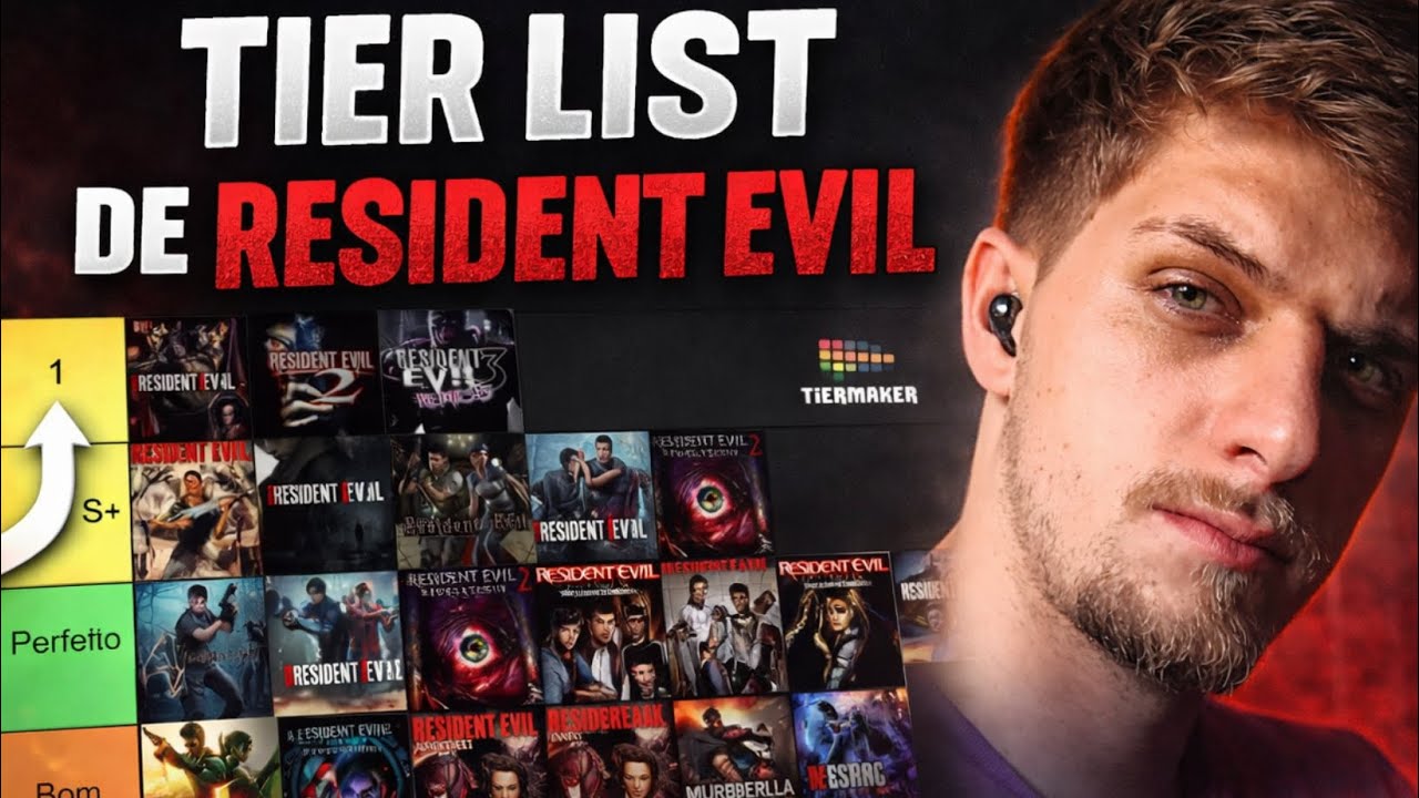 TIER LIST DE RESIDENT EVIL + UM PAPO SINCERO SOBRE O FUTURO DO CANAL