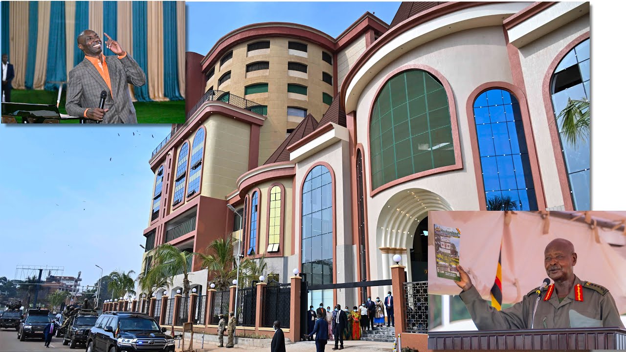 Museveni tells Kakande -We’re going to take interest in your healing as he opens Temple Mount church