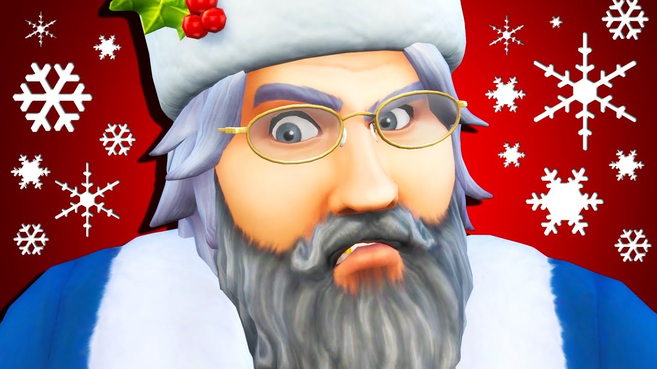 БЕРЕМЕННА ОТ ДЕДА МОРОЗА В THE SIMS 4