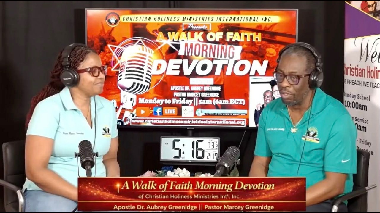 Two-year anniversary for A Walk of Faith Morning Devotion || 19th February