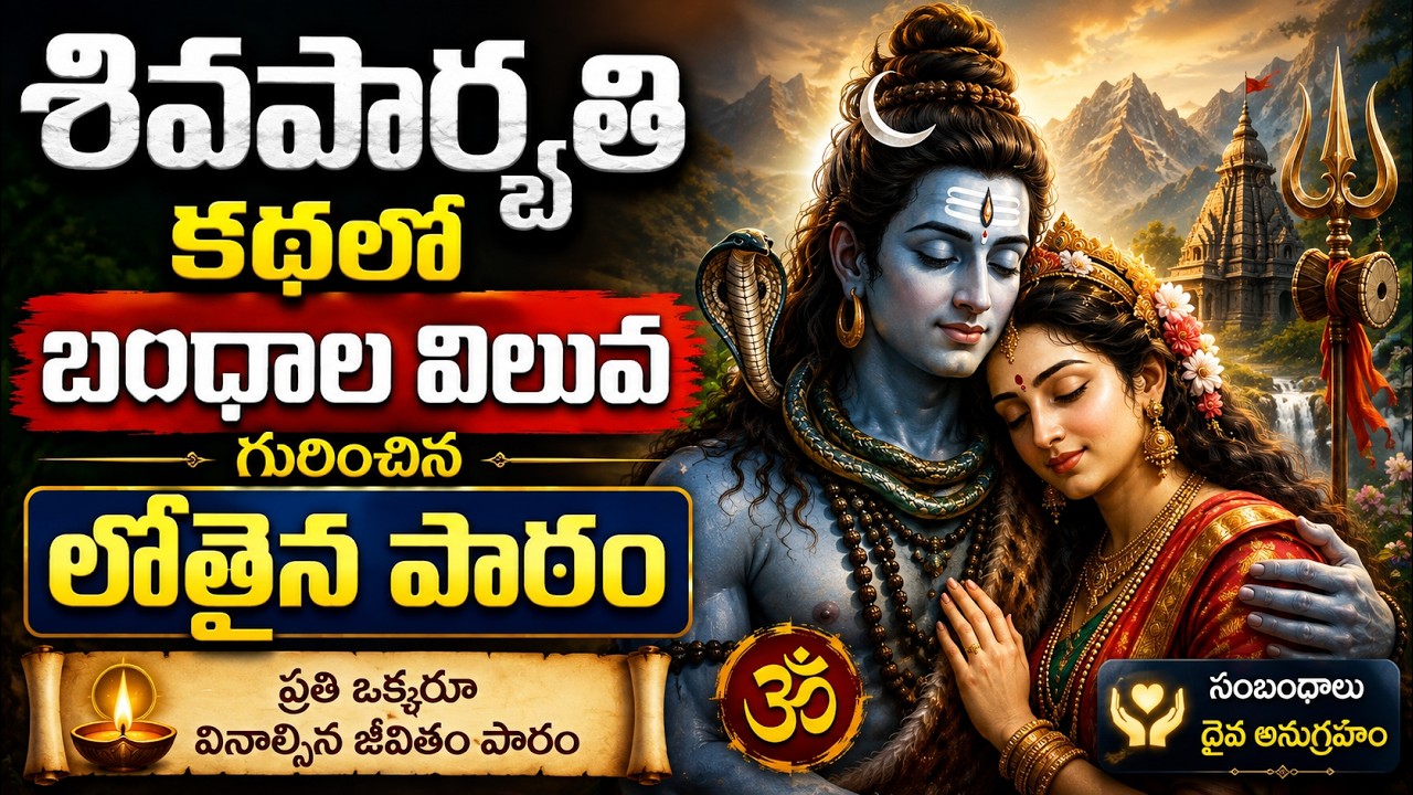 భార్య కాకుండా ఈ ఒక్క స్త్రీతో సంబంధం పాపం కాదు | శివపార్వతి కథలో అంతర్దృష్టి | shivpuran