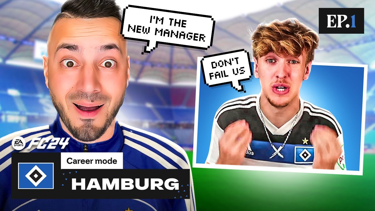 OUR NEW JOURNEY BEGINS - EA FC 24 Hamburg Career Mode EP1 🔥