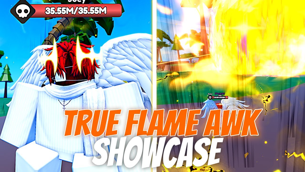 TRUE FLAME AWK SHOWCASE (симулятор одного фрукта)