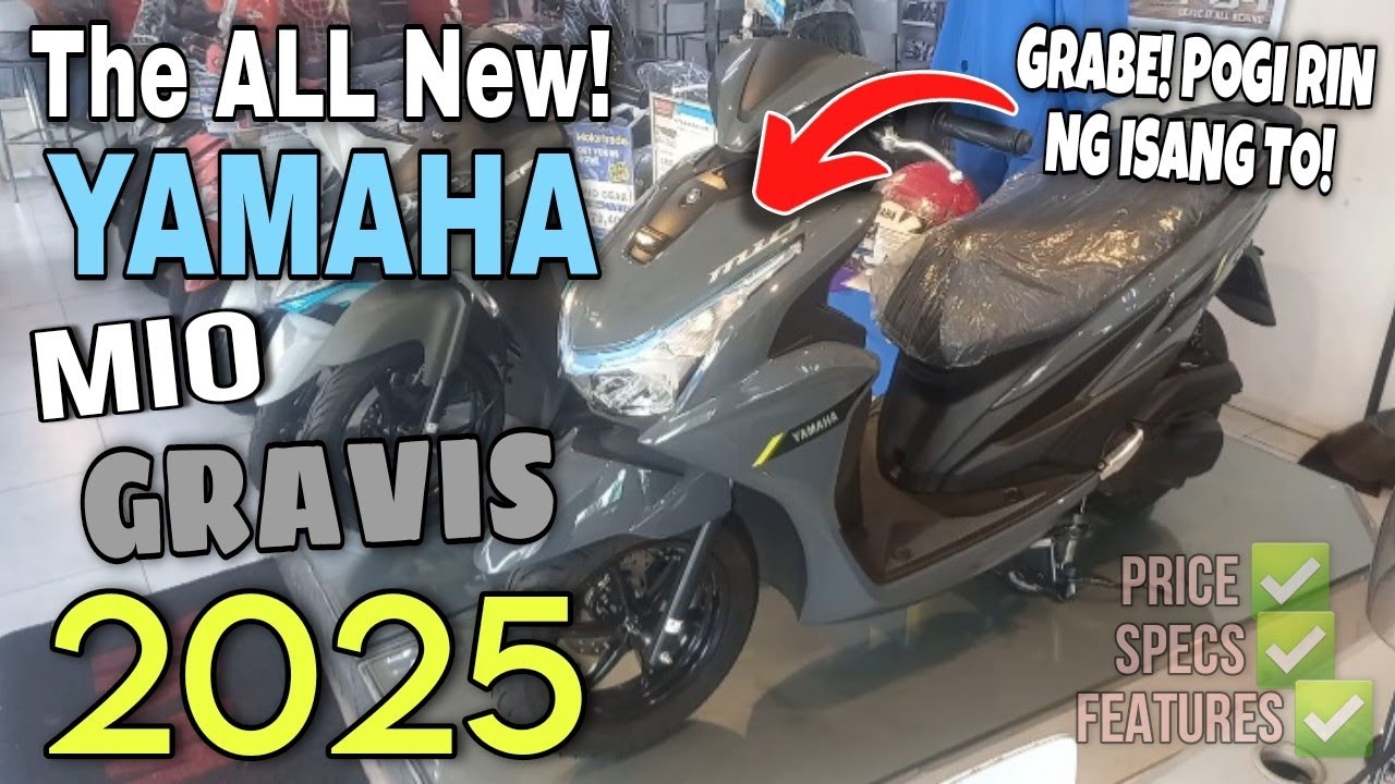 The ALL New Yamaha Mio Gravis 125 2025 | Yamaha Motorcycle Review
