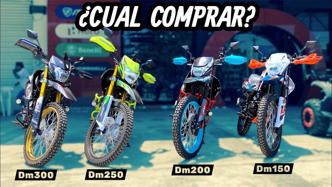&iquest;Cual es la MEJOR? DM150, DM200, DM250 y DM300