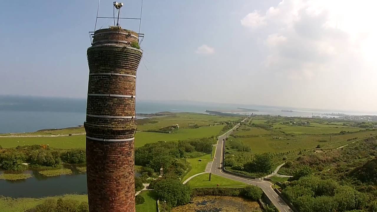 Holyhead breakwater park and South Stack coastline.