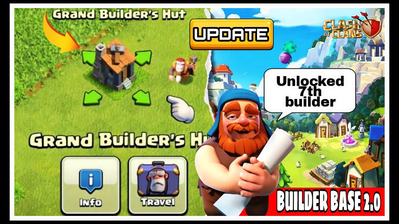 *NEW UPDATE* Builder Base 2.0 7th builder 2023 official Update Explaination - Clash of Clans!