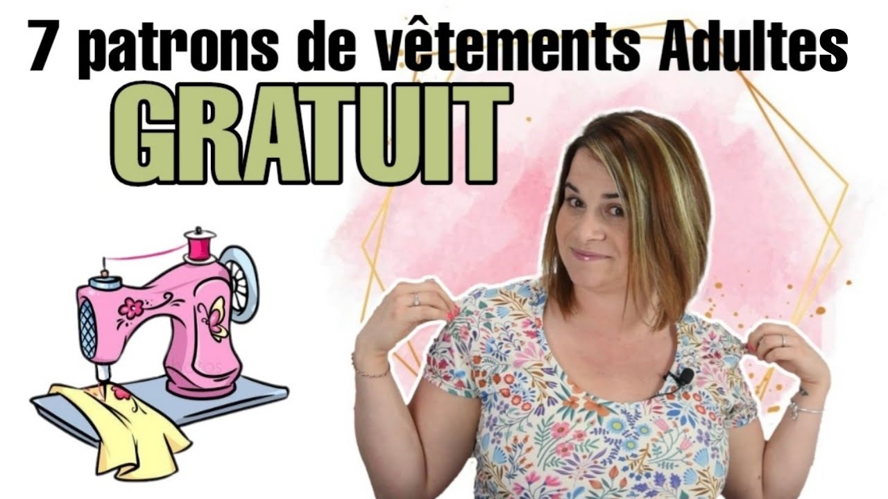 Patrons GRATUITS➡️ 7 v&ecirc;tements pour adultes / Bon plan couture / By PopO