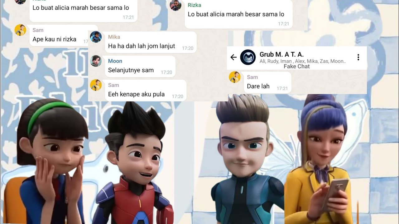 Para ejen main Truth or dare part 3 dubbing cet ejen ali 