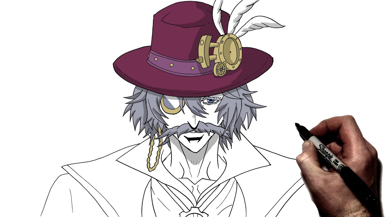 How To Draw Jack The Ripper | Step By Step | Record Of Ragnarok